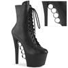 Pleaser - KNUCKS1020 Plateau Laarzen, Paaldans schoenen - Zwart Product image